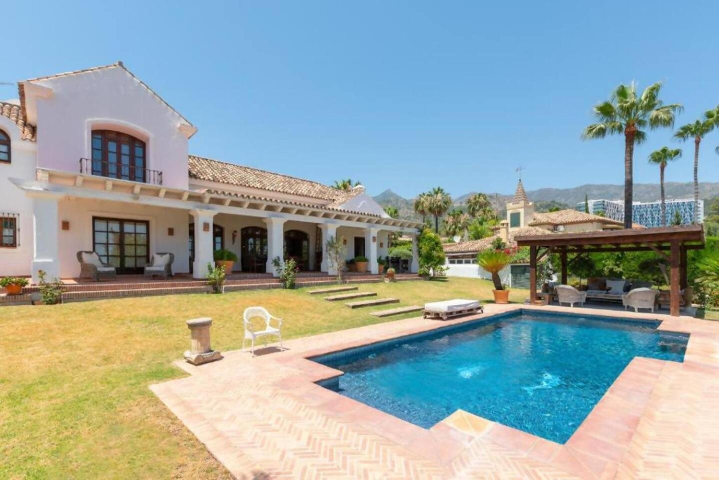 Villa Casa Sol Encantadora Villa Con Piscina Марбелья Экстерьер фото