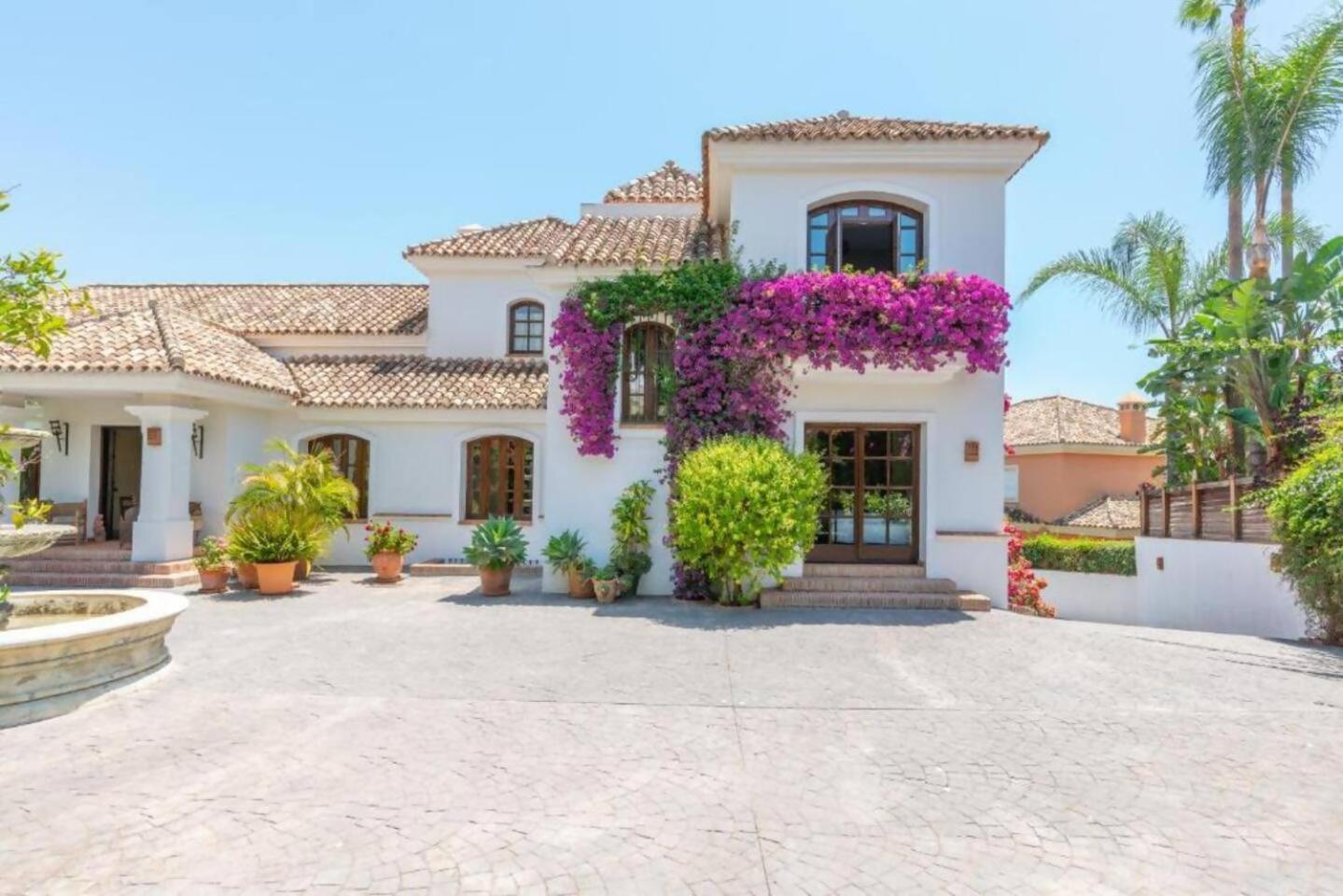 Villa Casa Sol Encantadora Villa Con Piscina Марбелья Экстерьер фото