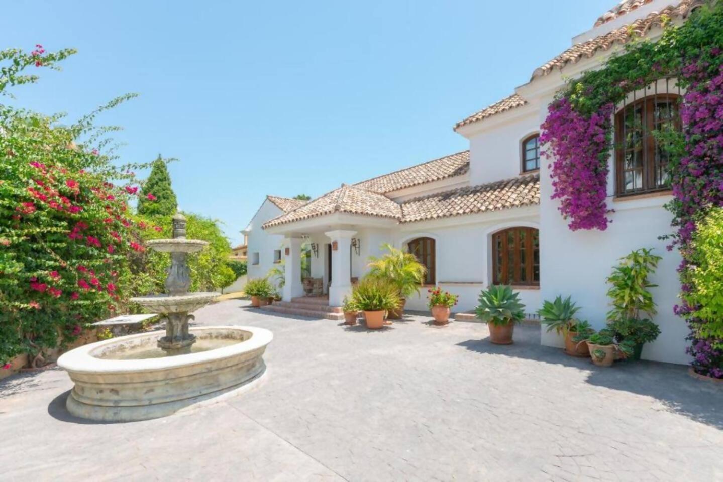 Villa Casa Sol Encantadora Villa Con Piscina Марбелья Экстерьер фото